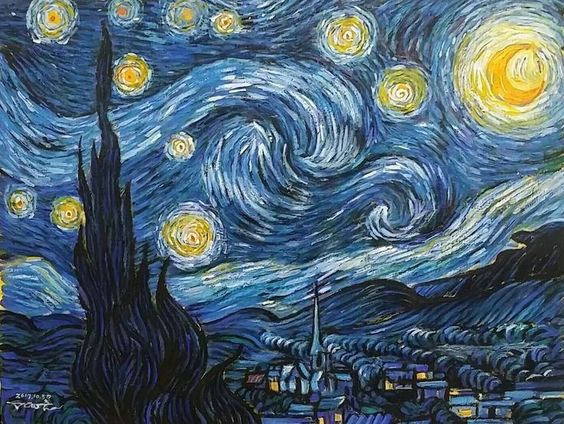 Vincent van Gogh painting